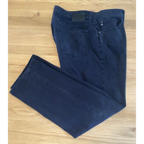 Adriano Goldschmied AG Men The Graduate Tailored Leg Ink Black 38x32 Straight - Picture 10 of 11